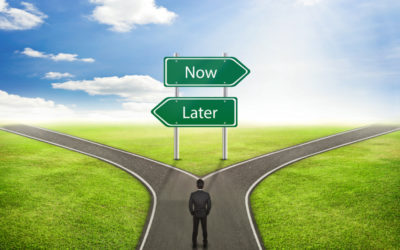 Work hard now or work harder later